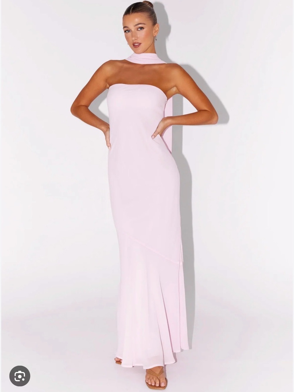 NWT Peppermayo Under The Padoga Maxi Dress Pink